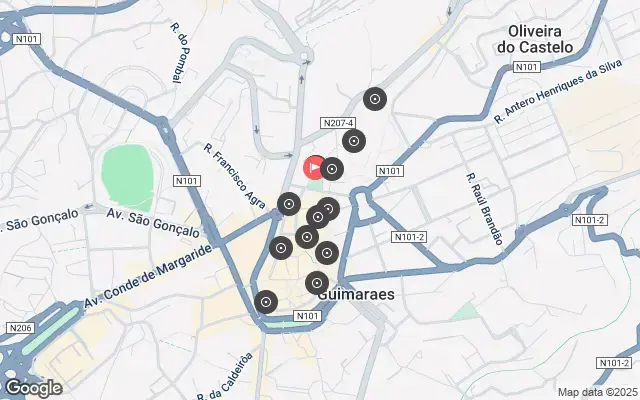 Tour map