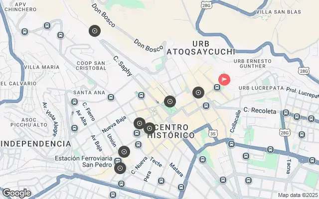 Tour map