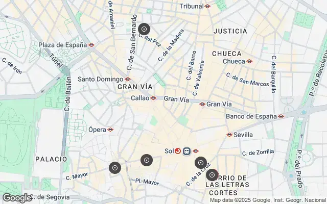 Tour map