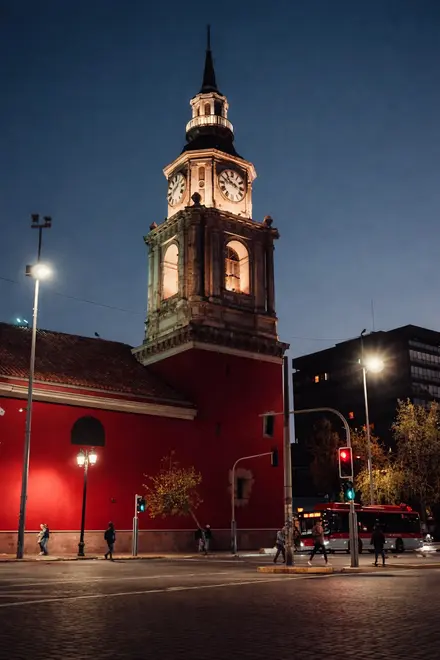 Plaza de Armas, Calle del Rey, Santiago Colonial y Actual 