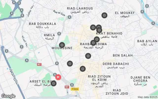 Tour map