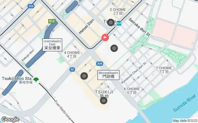 Tour map