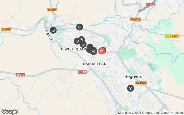 Tour map