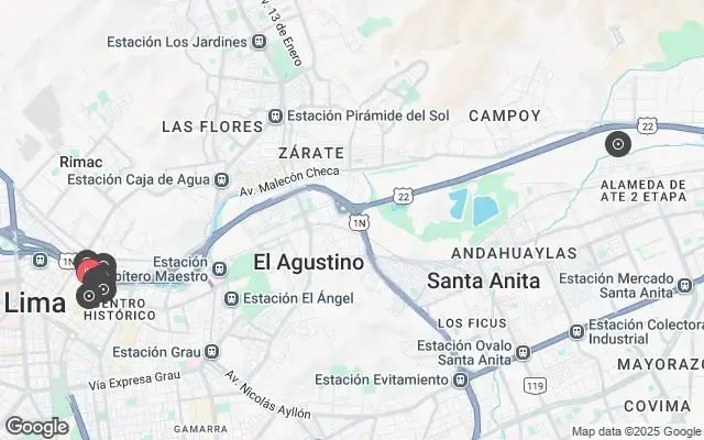 Tour map