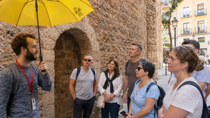 🏆🥇 Medieval Madrid at Dusk | Arab Wall, Muslim Origins, and Temple of Debod