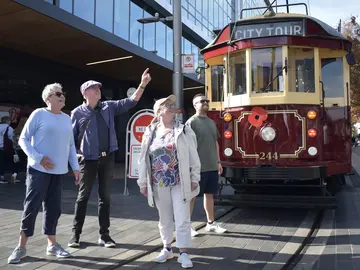Erdbeben- und historische Tour durch das Zentrum von Christchurch, Neuseeland