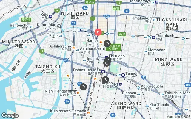 Tour map