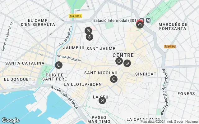 Tour map