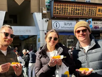Tsukiji-Fischmarkt: Streetfood- und Kultur-Rundgang