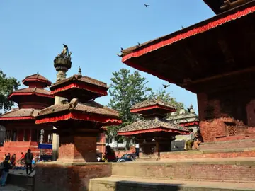 Free tour por el mercado más antiguo, la plaza Durbar de Katmandú y Swayambhunath