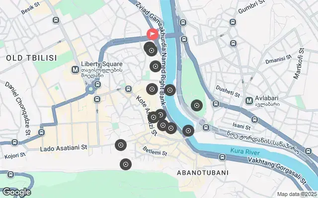 Tour map