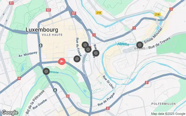 Tour map