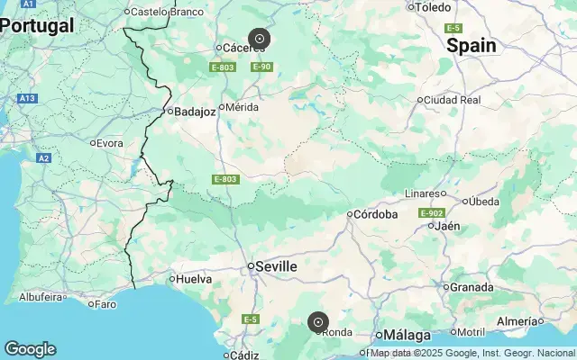 Tour map