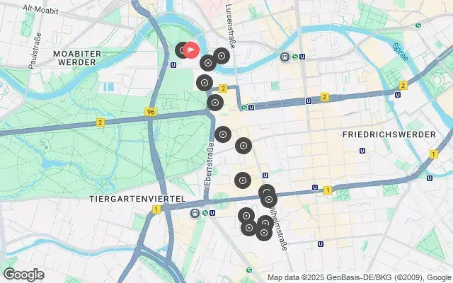 Tour map