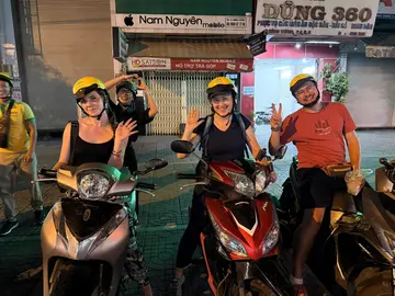 Saigon Ultimative Street Food Tour auf Nacht-Motorrad-Abenteuer