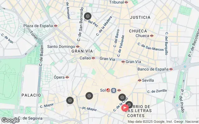 Tour map