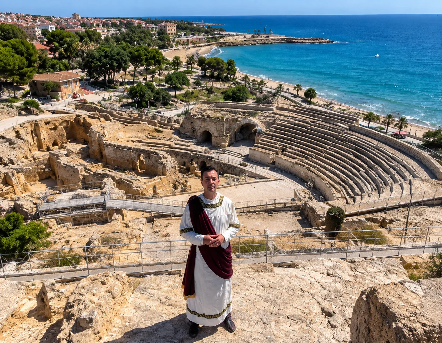 Tarragona Storica "Oltre 2.000 anni di storie". (Teatralizzato da guida locale e il più originale della Catalogna)