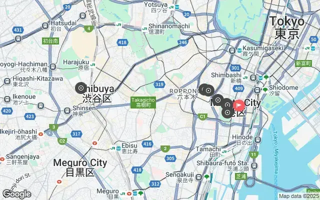 Tour map