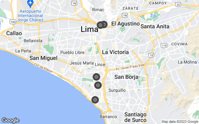 Tour map