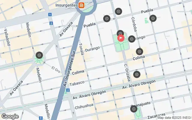 Tour map
