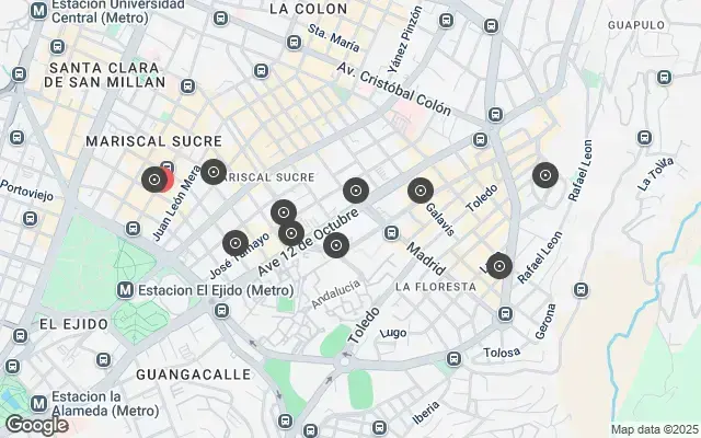 Tour map