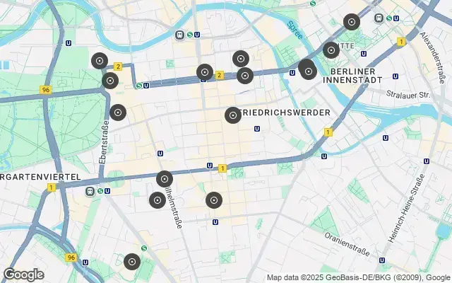 Tour map