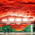 Tour de Arte en el metro de Estocolmo