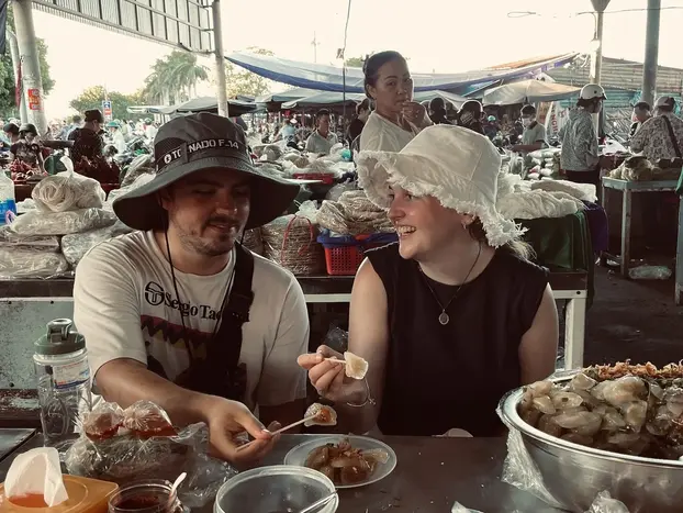 Dong Hoi Besichtigung & Streetfood-Tour mit dem Fahrrad