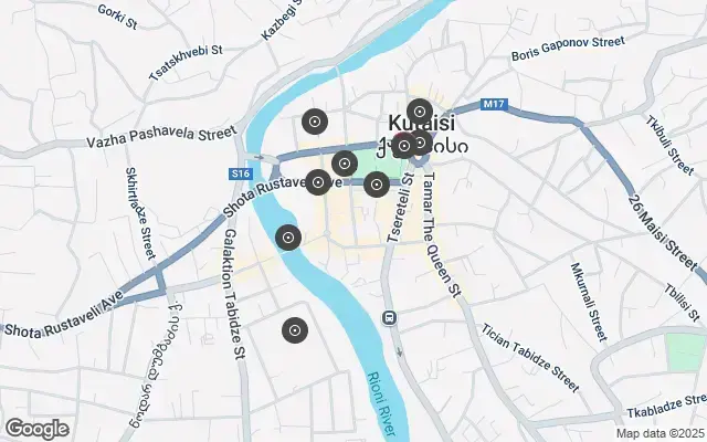 Tour map