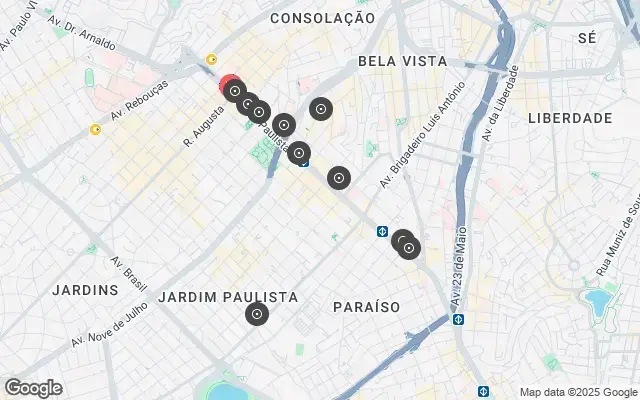 Tour map