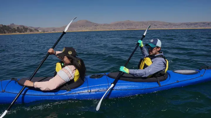 Tour en kayak por la Reserva Nacional del Titicaca