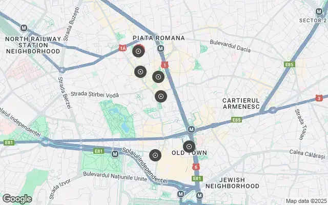 Tour map