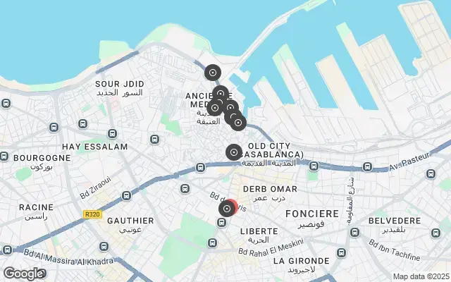 Tour map