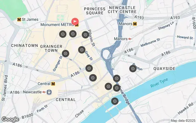 Tour map