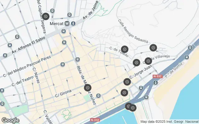 Tour map