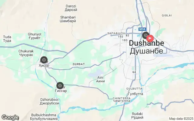 Tour map