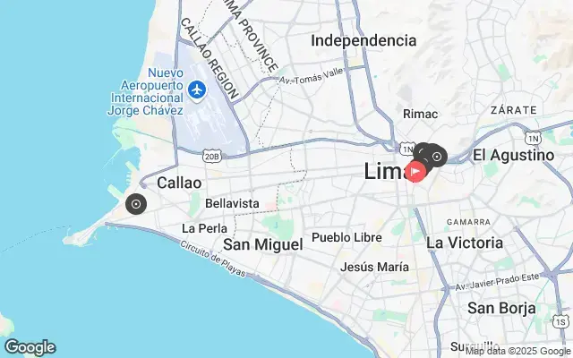 Tour map