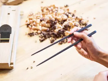 Kyoto: Arashiyama-Essstäbchen-Workshop