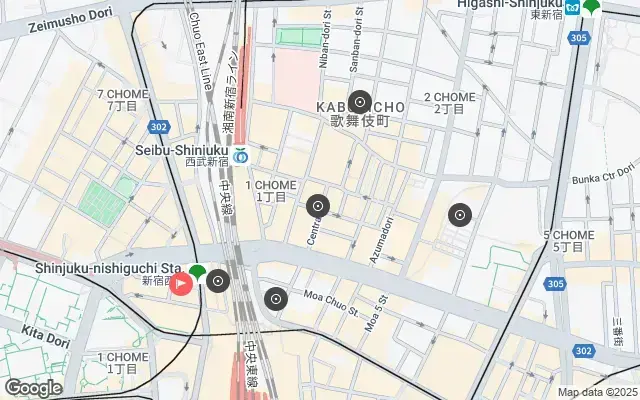 Tour map