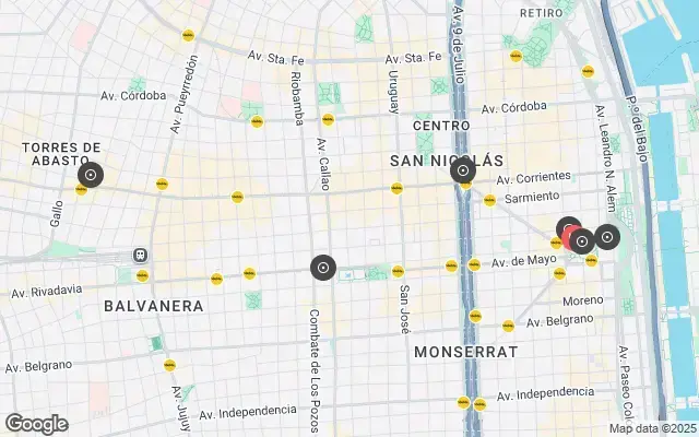 Tour map