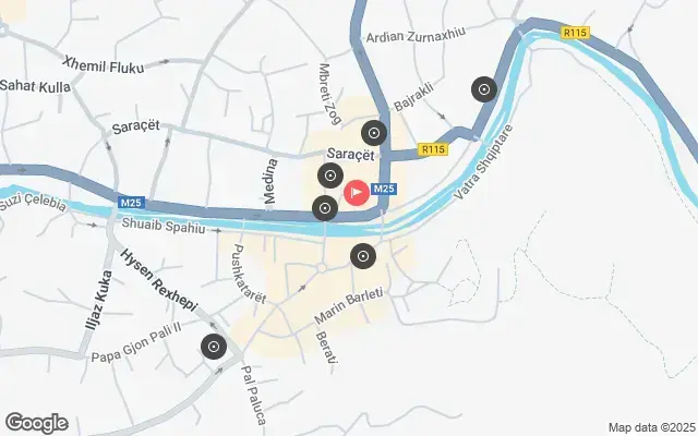 Tour map