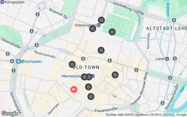 Tour map