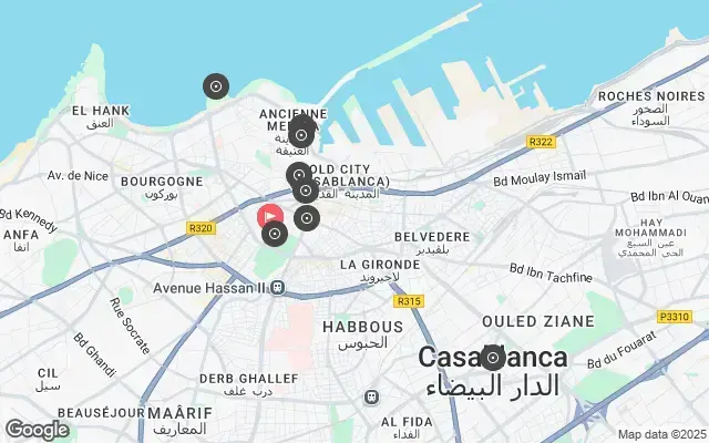 Tour map