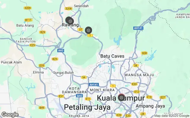 Tour map