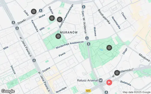 Tour map
