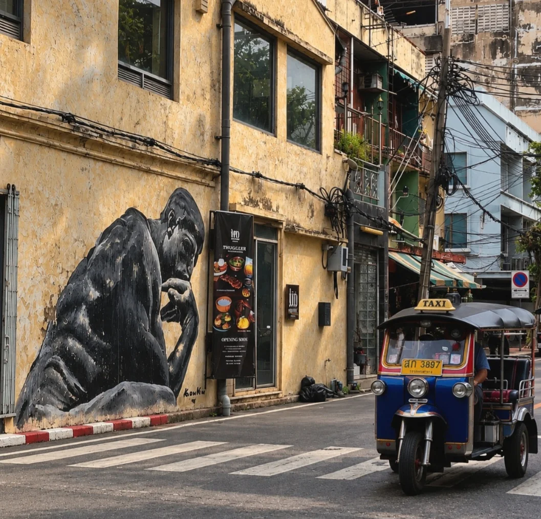 Más allá de las vibraciones de Bangkok: Tour a pie por callejones y mercados locales