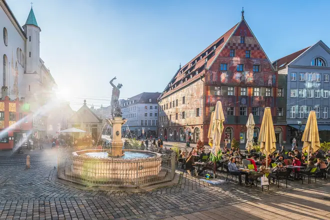 Free tour through Augsburg's old town