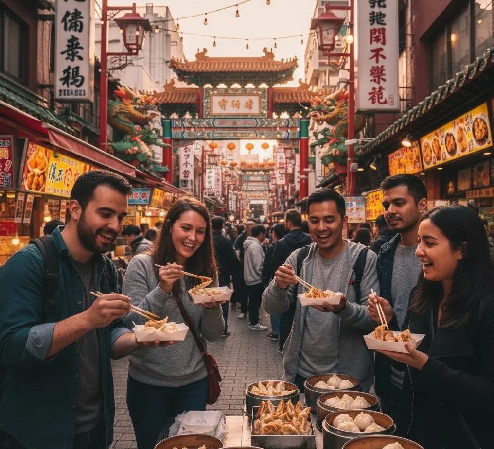 Kostenlose Stadtführung durch Yokohama! Entdecken Sie Sehenswürdigkeiten und Chinatown.