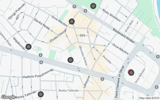 Tour map