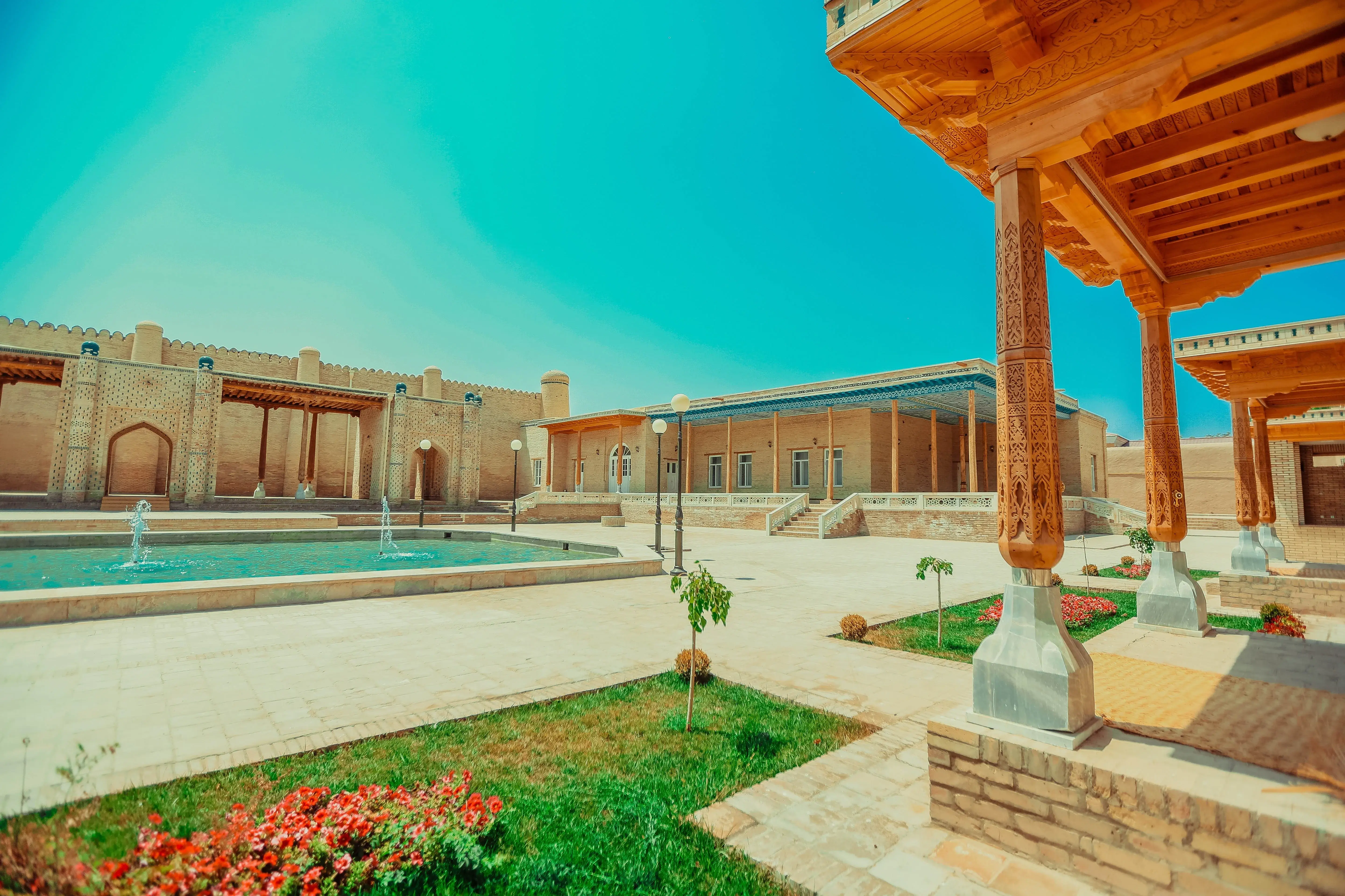 Nurullaboy Palace Tour: Where East Meets West in Khiva